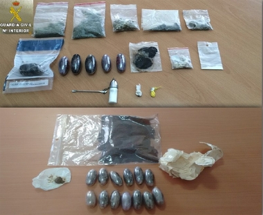 La Guardia Civil detiene a seis personas por tráfico y cultivo de drogas en el norte de Cáceres