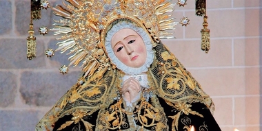 La Catedral de Badajoz celebra un solemne Novenario a la Virgen de la Soledad Coronada