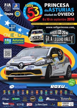 El 53 Rally Princesa de Asturias 'Ciudad de Oviedo 2016' contará con presencia extremeña