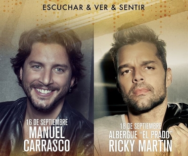 Manuel Carrasco y Ricky Martin pondrán este fin de semana la 'guinda' al 'Stone & Music Festival' de Mérida