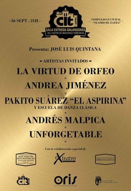 El Centro de Iniciativas Turísticas de Zafra celebrará su Gala anual este viernes en el Teatro de Zafra
