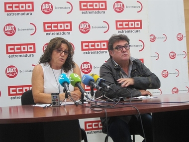 UGT y CCOO de Extremadura defienden la 