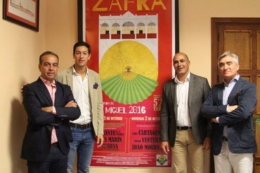 La Feria de Zafra contará con dos festejos taurinos y tomará la alternativa Miguel Ángel Silva