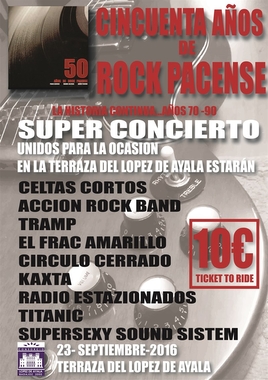 Grupos míticos de Badajoz se reúnen en el López de Ayala en el certamen '50 años de rock pacense, la historia continúa'
