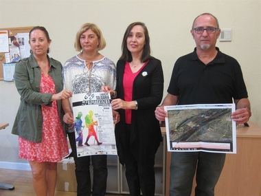Mil personas recorrerán las distancia entre las localidades cacereñas de Serradilla y Mirabel a favor de la AECC
