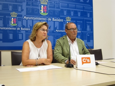 Ciudadanos da por 'suspensas' sus relaciones con el gobierno del PP en el Ayuntamiento de Badajoz
