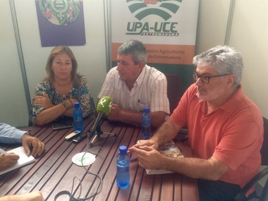 Lorenzo Ramos (UPA) reclama en Zafra (Badajoz) 