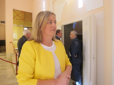 Blanca Martín confía en que los presupuestos puedan estar aprobados 