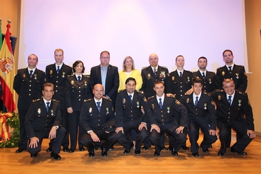 La Policía Nacional celebra en Mérida la festividad de su patrón