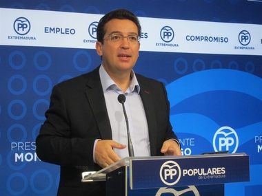 El PP asegura que Vara pone 'palos en la rueda' para aprobar los PGEx al 'no cumplir' los compromisos en los de 2016