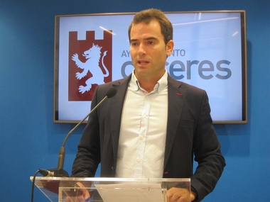Ciudadanos propone que se reduzca el área prevista para la zona azul de Cáceres y una rebaja en la tarifa de residentes