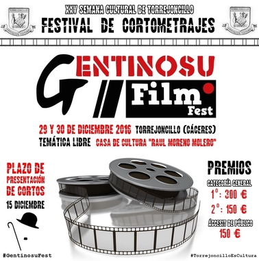 Torrejoncillo acogerá el 'Gentinosu Film Fest', su primer festival de cortometrajes