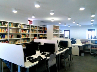 La rehabilitación de un edificio como biblioteca en Coria, preseleccionada por UNESCO Extremadura en unos premios
