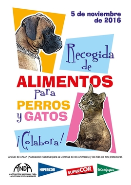 El Corte Inglés organiza el 5 de noviembre una recogida de pienso para mascotas para ayudar a protectoras de animales
