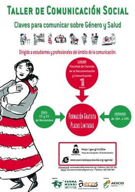 Taller de comunicación social. Claves para comunicar sobre género y salud