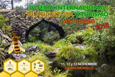 La IV Feria Internacional de Apicultura y Turismo de Las Hurdes  2016 reunirá a más de 70 expositores de ocho países