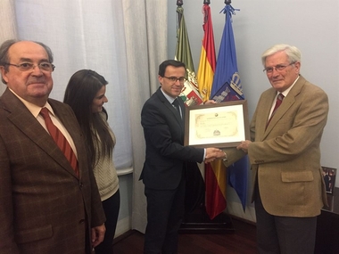 La Diputación de Badajoz, socia de honor de la Real Sociedad Económica de Amigos del País