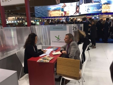 Extremadura 'vende' sus recursos turísticos en la principal feria del sector en el Reino Unido