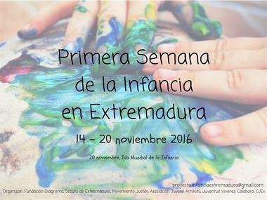 Entidades juveniles de Extremadura celebran esta semana actividades de sensibilización por el Día Mundial de la Infancia