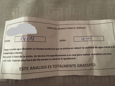 Aqualia alerta de visitas que cuestionan la calidad del agua del grifo para vender equipos de tratamiento en Mérida