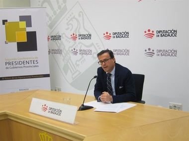 La II Conferencia de presidentes de gobiernos provinciales abordará en Badajoz el futuro de las diputaciones