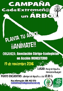 La campaña 'Cada Extremeñ@ un Árbol' concienciará sobre la 