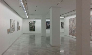 La exposición 'Historias del Camino' intercambia las obras de sus dos sedes en Badajoz y Cáceres