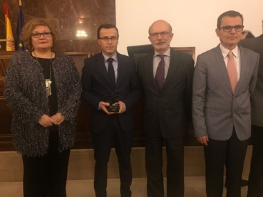 El Organismo Autónomo de Recaudación de la Diputación de Badajoz, premiado por la excelencia en la gestión pública 2015