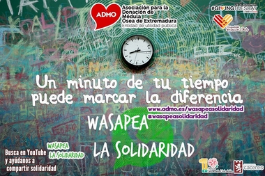 ADMO promocionará la donación entre los más jóvenes con mesas informativas en los campus de la UEx en Cáceres y Badajoz
