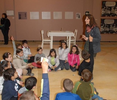 La artista Matilde Granado ofrece un taller para niños y jóvenes en el Museo Vostell Malpartida