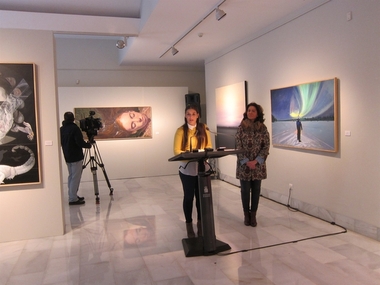 La Diputación de Badajoz acoge la exposición de las obras finalistas del XXXIV Premio de Pintura Eugenio Hermoso