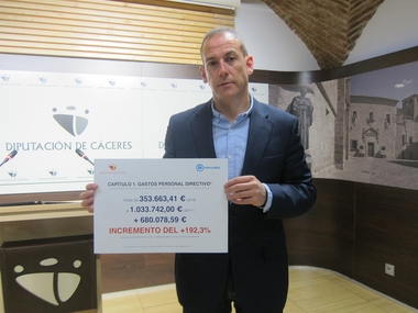 El PP asegura que el Presupuesto de la Diputación de Cáceres incluye 