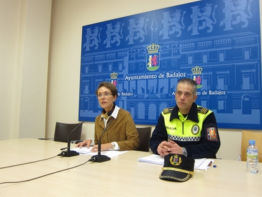 Más de mil servicios policiales velará por la seguridad durante las navidades en la ciudad de Badajoz