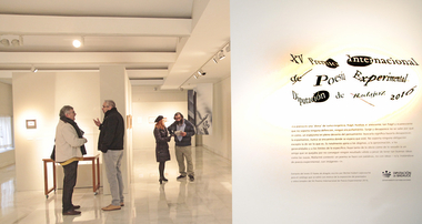 Ya se puede visitar la exposición de obras del XV Premio Internacional de Poesía Experimental