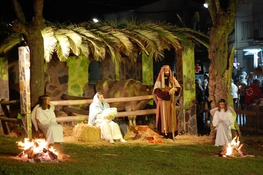 Unas 200 personas participarán el próximo lunes en la escenificación del 'Belén Viviente' de La Bazana