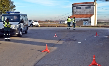 Localizado el conductor que atropelló a una mujer en Villalba de los Barros y huyó del lugar sin socorrerla