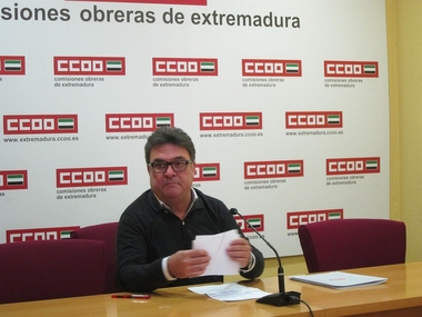 Julián Carretero dejará la Secretaría General de CCOO en Extremadura en mayo