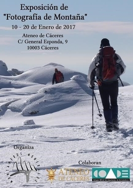 Una exposición de fotografía de naturaleza y montaña llega al Ateneo de Cáceres