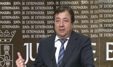 Vara dice que Patxi López es su 'mejor amigo en política fuera de Extremadura' y alaba su talante y capacidad de diálogo