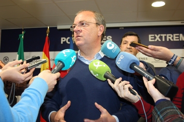Monago espera cambios en el ejecutivo de Vara para que la región recupere el 