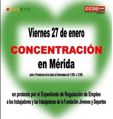 Una concentración defenderá el viernes en Mérida la continuidad del programa 'El Ejercicio Te Cuida' y sus trabajadores