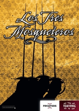 Una adaptación de 'Los tres mosqueteros' para escolares se representará este martes en el López de Ayala de Badajoz