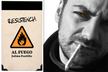 'Resistencia al fuego', nuevo libro de poema de Julián Portillo