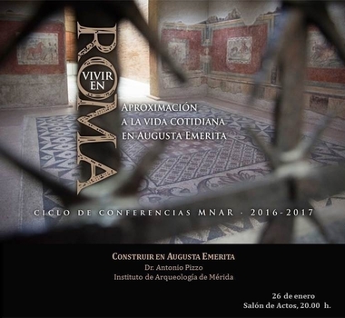 El Museo de Arte Romano de Mérida ofrece este jueves una conferencia titulada 'Construcción en Augusta Emérita'