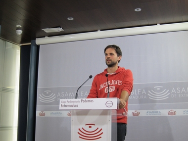 Podemos reclama a Vara una consejería ''exclusivamente'' de empleo para acabar con la ''dramática'' situación de paro