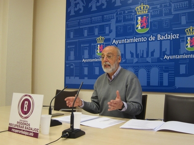 Podemos Recuperar Badajoz pide a la Junta un procedimiento 