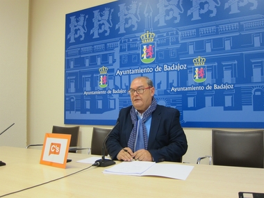 Ciudadanos propone bajar los impuestos en los presupuestos municipales para 2017 del Ayuntamiento de Badajoz