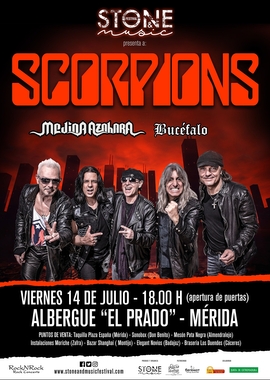 Las entradas para los primeros conciertos del Stone and Music Festival de Mérida saldrán a la venta este jueves