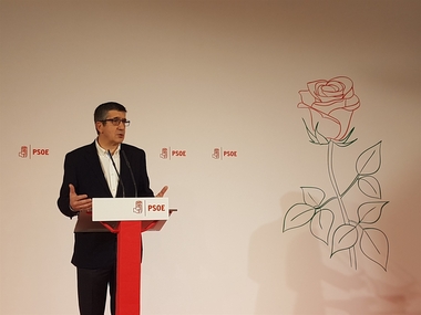 Patxi López estará jueves y viernes en Extremadura y la próxima semana irá a Andalucía