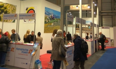 Cáceres y Mérida se promocionan en el mercado alemán en la Feria de Turismo 'Reisen Hamburg'